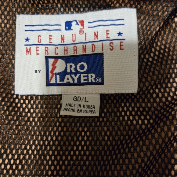 1990's San Francisco Giants Pro Player Wind Breaker Men's Large Excellent Cond - Picture 4 of 10